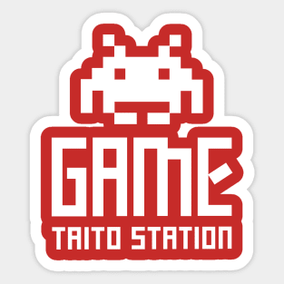 Japan Arcade - Game Taito Station Sticker